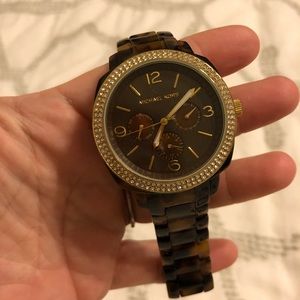 Michael Kors Tortoise Watch